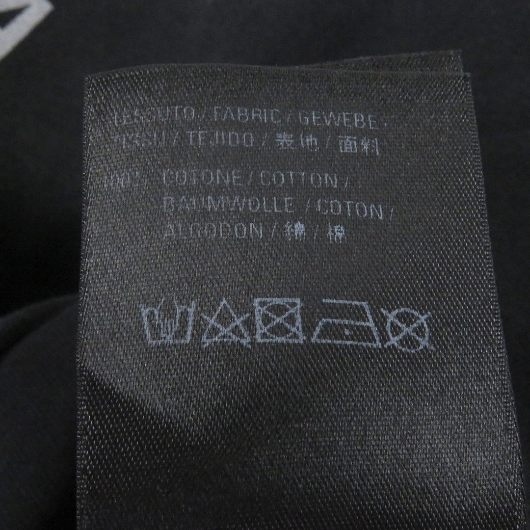 素晴らしいBALENCIAGAの半袖Tシャツ、BBロゴプリント、ダメージ加工、オーバーサイズ