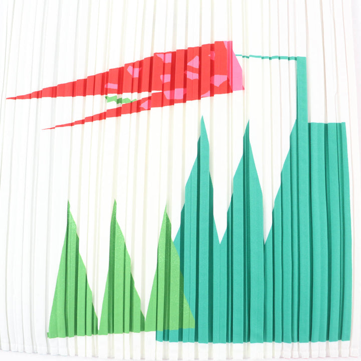 素晴らしい IKKO TANAKA ISSEY MIYAKE ハンドバッグ プリーツバッグ マルチカラー PP07-AG721