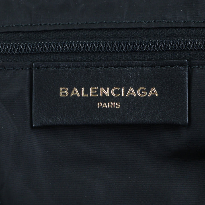 素晴らしい BALENCIAGA ボストンバッグ ホイール ブラック レッド ナイロン メンズ 489941