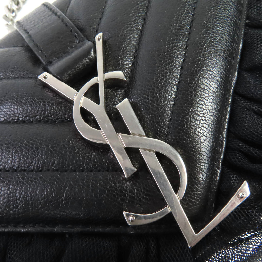 Great SAINT LAURENT PARIS Shoulder Bag black leather Women 405328