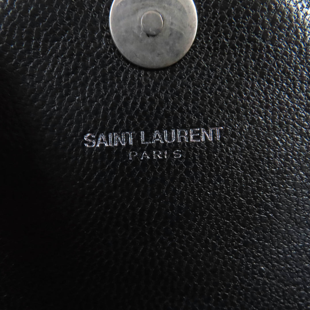 Great SAINT LAURENT PARIS Shoulder Bag black leather Women 405328