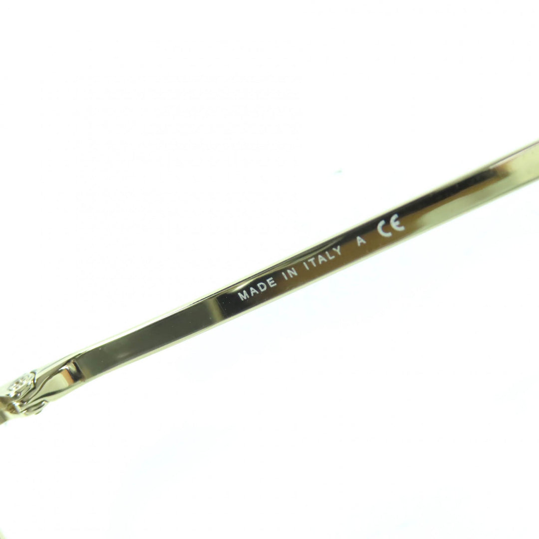Excellent CHANEL Glasses COCO Mark Faux Pearl Sunglasses/Eyewear gold Women 4247