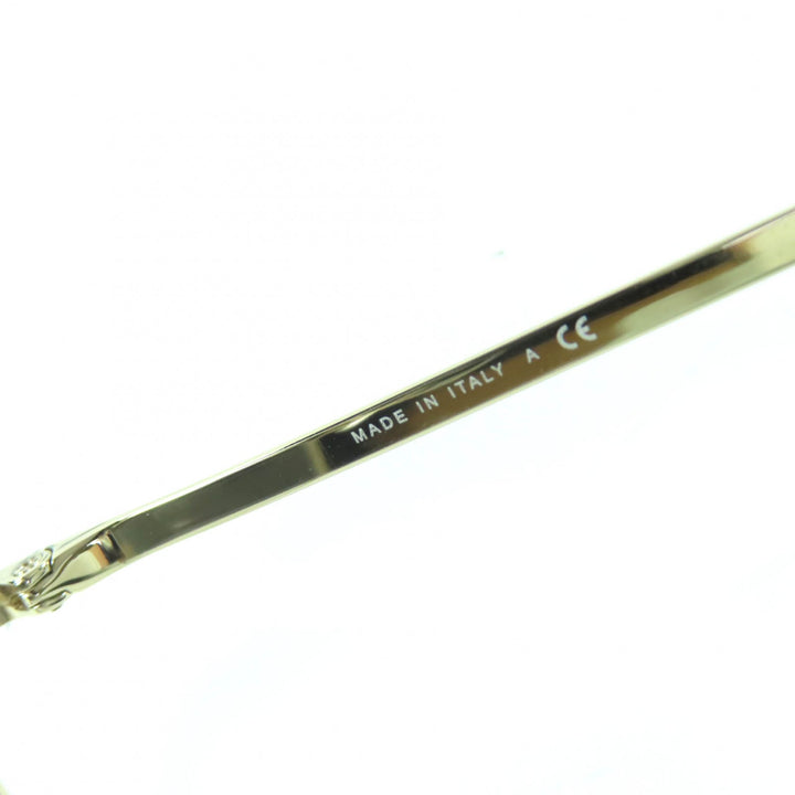 Excellent CHANEL Glasses COCO Mark Faux Pearl Sunglasses/Eyewear gold Women 4247