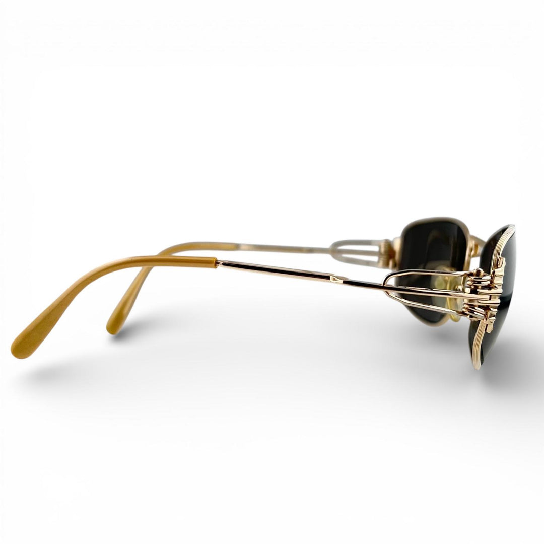 Great JEAN-PAUL GAULTIER sunglasses Spring temples gold Women 56-6103