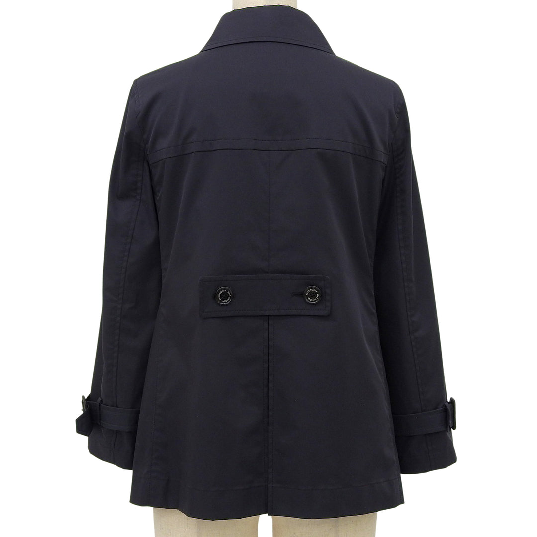 Great MACKINTOSH PHILOSOPHY trench coat black polyester Women 36 H5E05-125-29