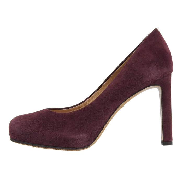 Pristine Salvatore Ferragamo pumps ワインレッド系 Suede leather Women 5