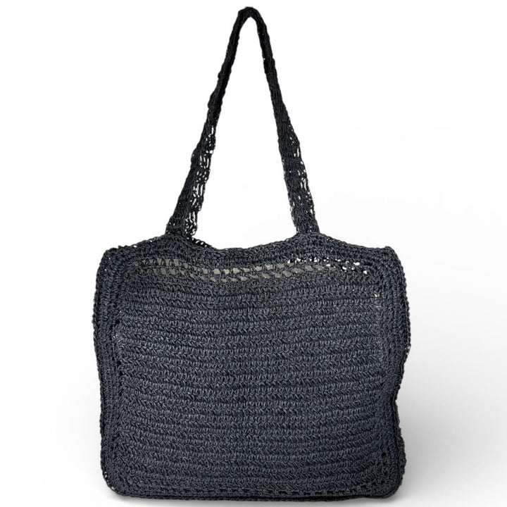 Excellent Aime Leon Dore Tote Bag Mesh Crochet Tote Bag Navy ー Women