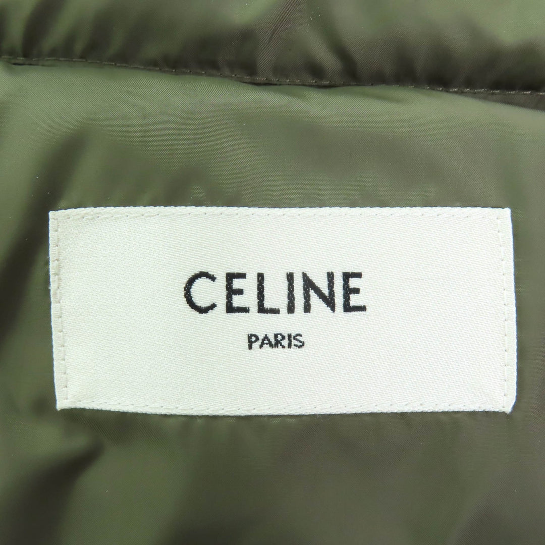 CELINE 卡其色涤纶羽绒背心，女款 36 码 2W396880N