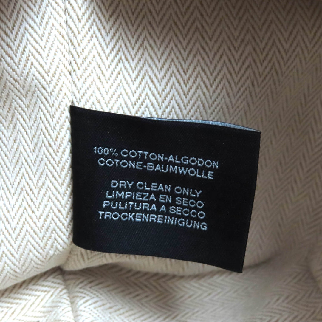 新品 HERMES ポーチ ブライド PM ブラック ベージュ コットン レディース