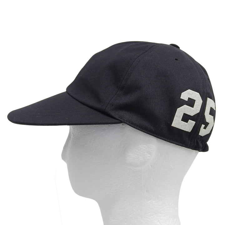 Pristine GUCCI cap black cotton mens 751400
