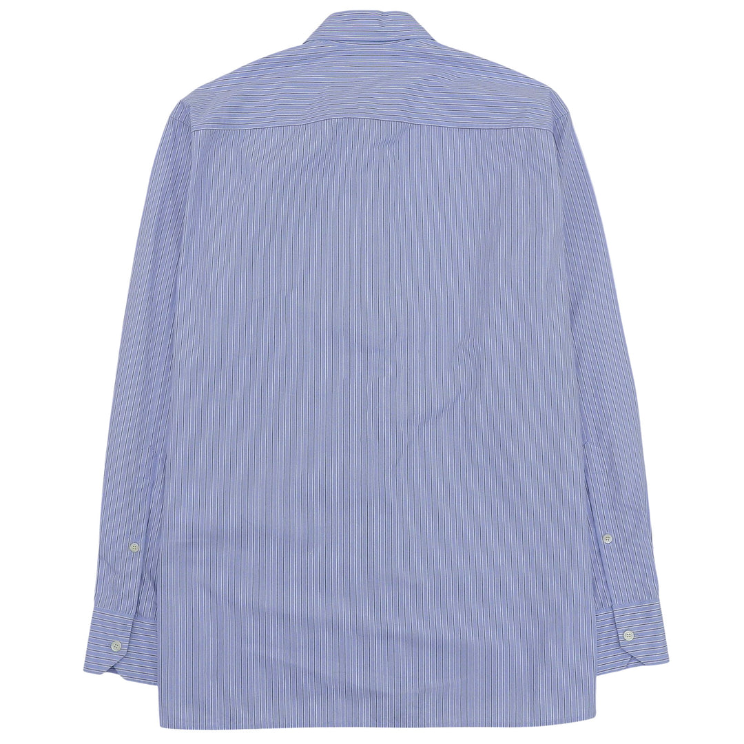 Great VALENTINO Long sleeve shirt Light blue cotton mens 39 2V3ABK7082C