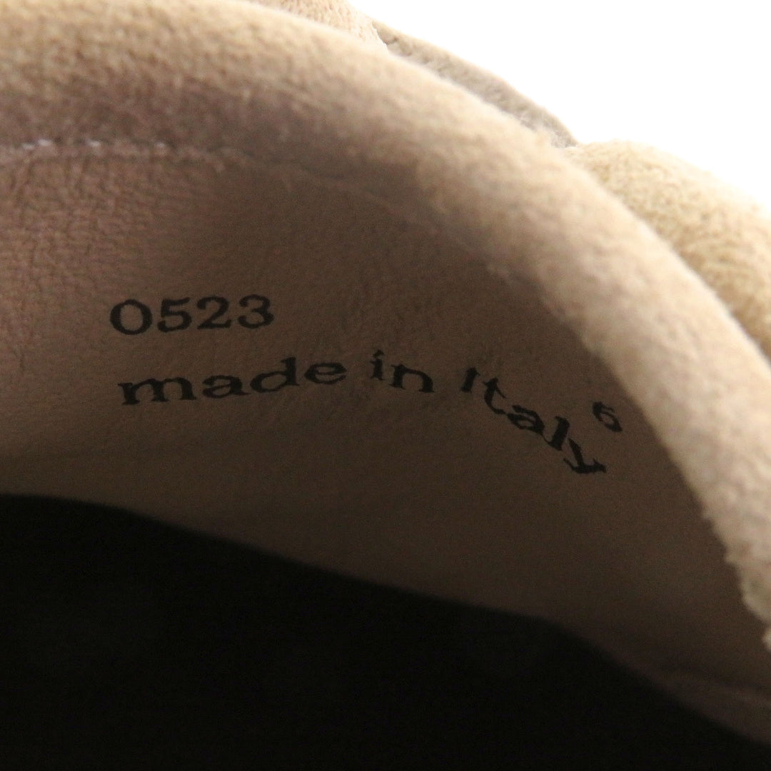 Pristine John Lobb 低帮运动鞋 COURT 米黄色绒面革男鞋 6 码