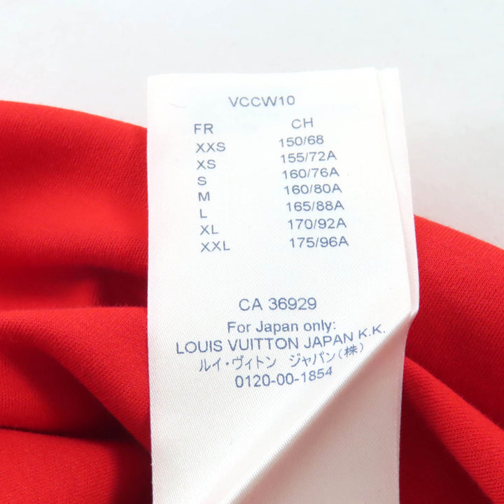 Excellent LOUIS VUITTON Short sleeve T-shirt Red cotton Women XS