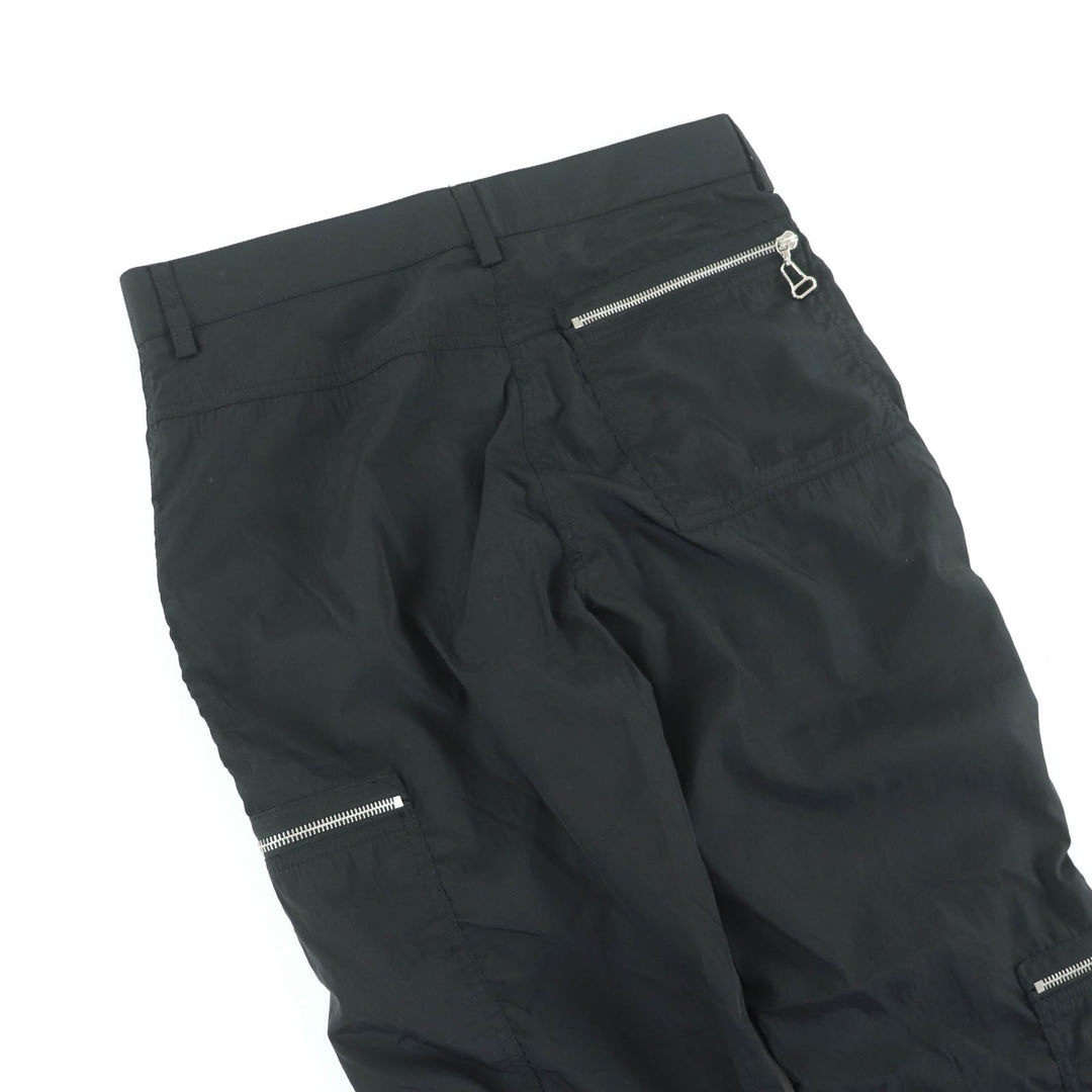 Great LOUIS VUITTON Pants Black brown polyester Women 36