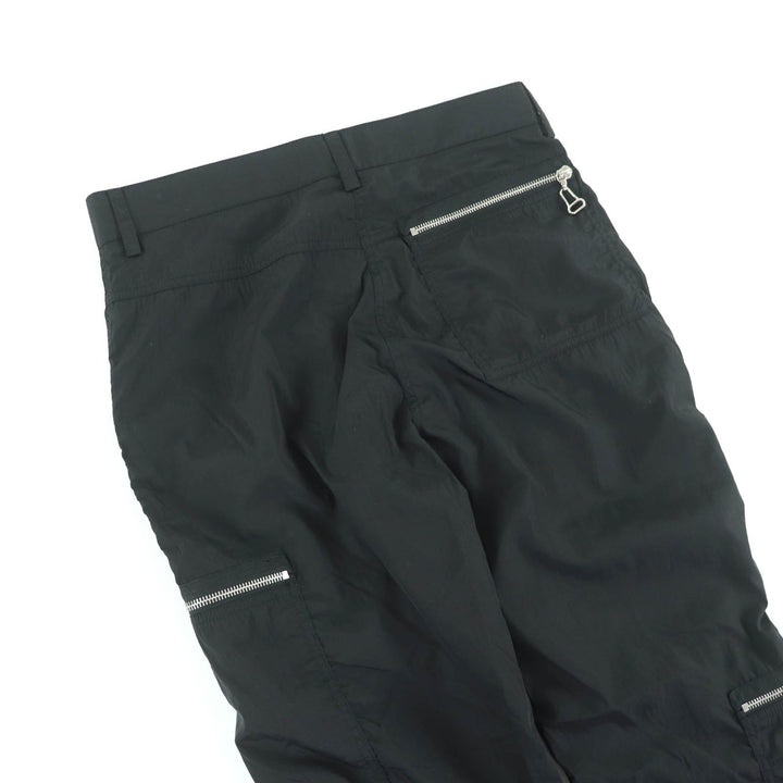 Great LOUIS VUITTON Pants Black brown polyester Women 36