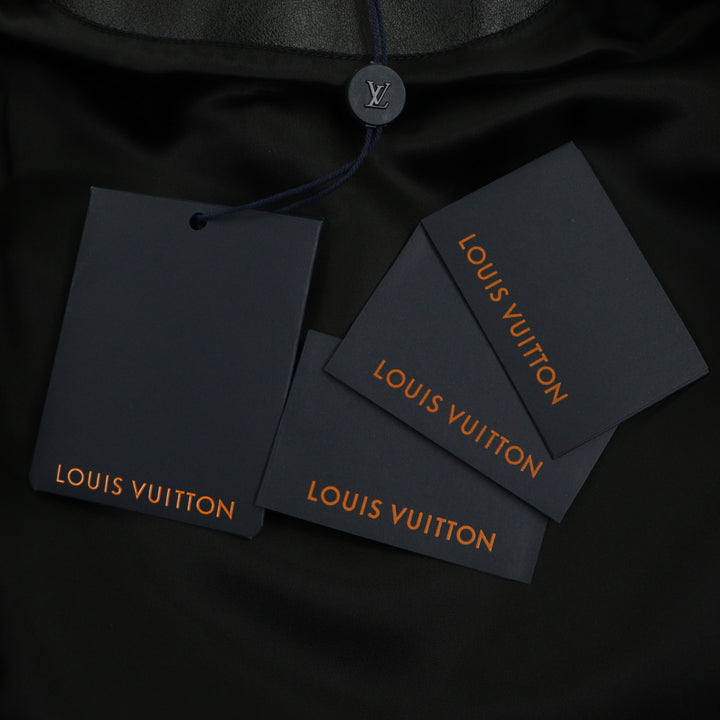 新品 LOUIS VUITTON スタジャン ブラック ウール メンズ 46 RM231M