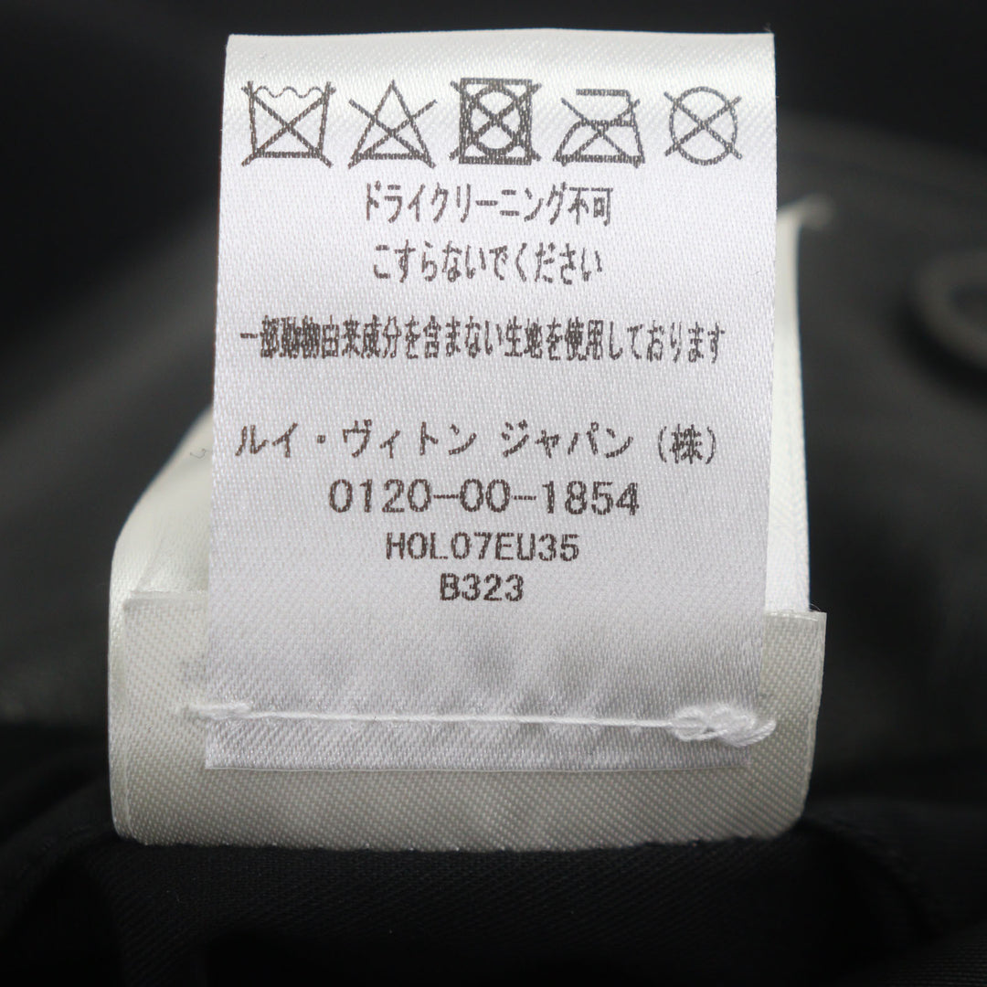 新品 LOUIS VUITTON スタジャン ブラック ウール メンズ 46 RM231M