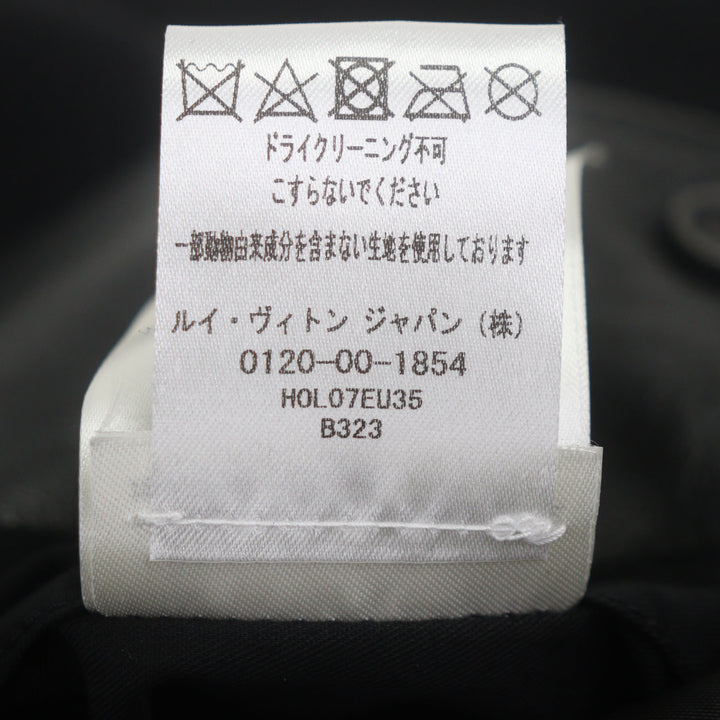 新品 LOUIS VUITTON スタジャン ブラック ウール メンズ 46 RM231M