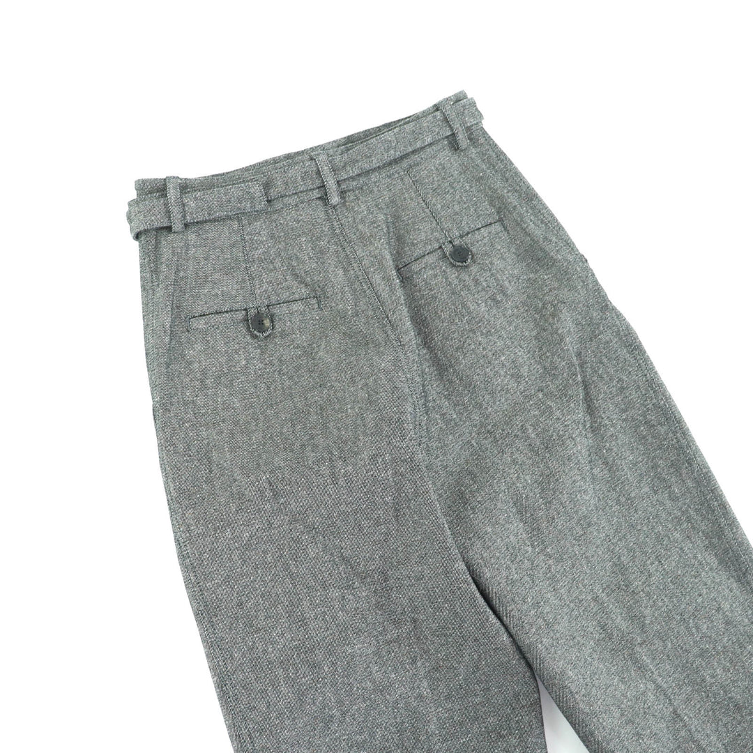 纯正 Christian Dior 灰色棉质女裤 40码 247P69A3439
