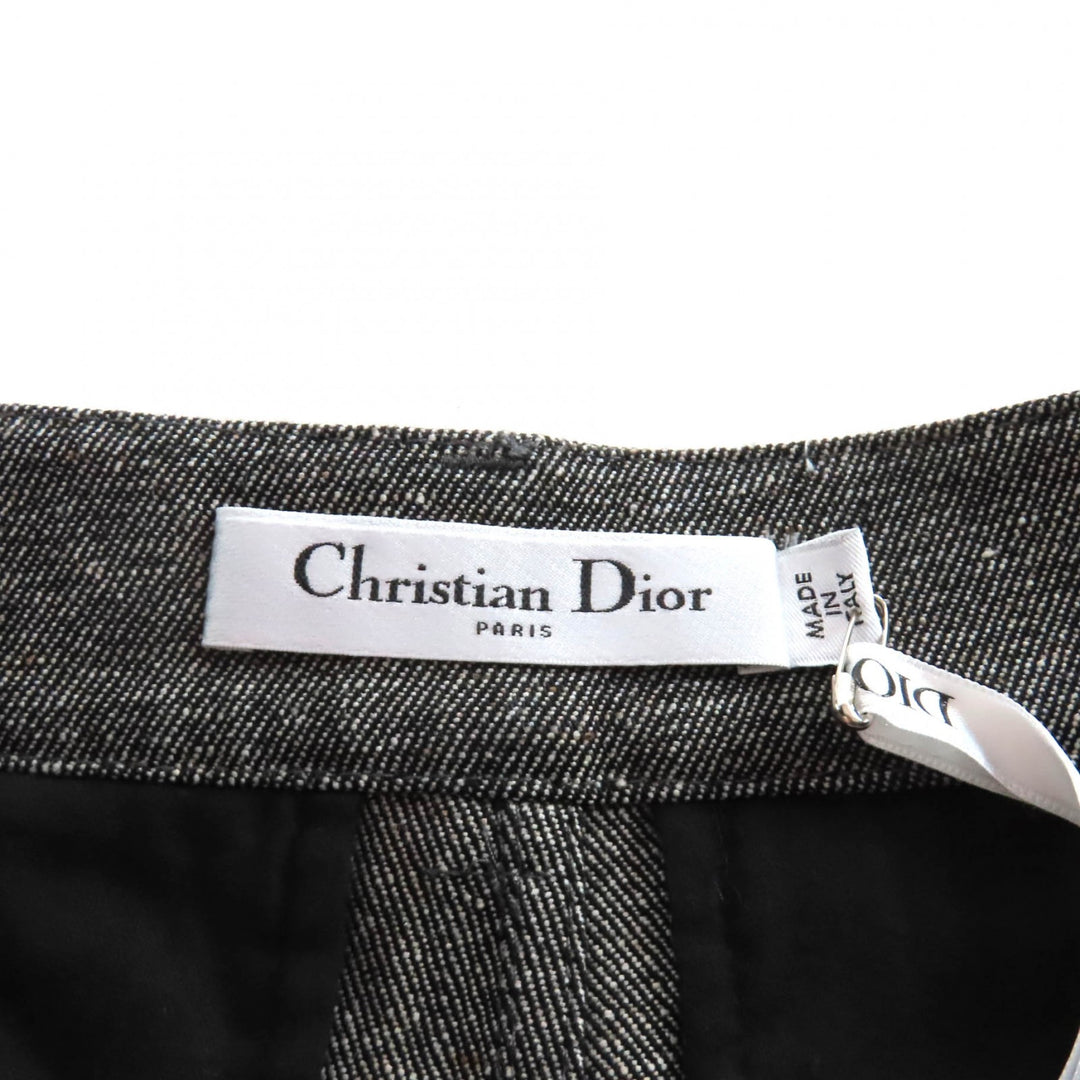 纯正 Christian Dior 灰色棉质女裤 40码 247P69A3439