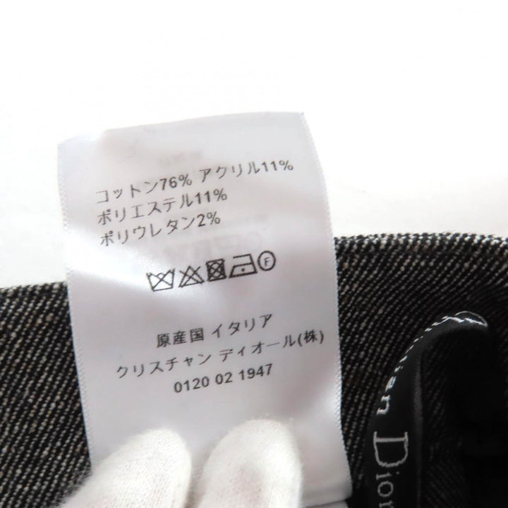 纯正 Christian Dior 灰色棉质女裤 40码 247P69A3439