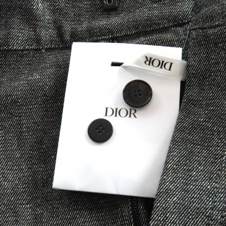 纯正 Christian Dior 灰色棉质女裤 40码 247P69A3439