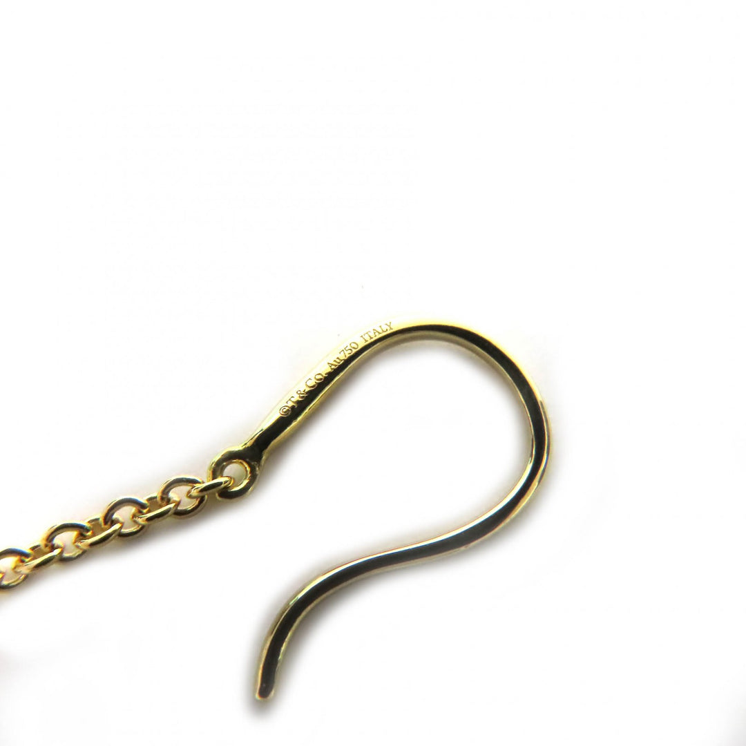 Excellent TIFFANY&Co. Pierce Hardware Ball Pierce Hook for both ears 750(YG)