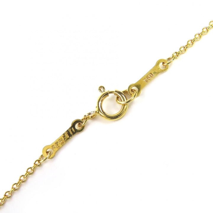 Excellent TIFFANY&Co. Necklace By the yard 3P Diamond 750(YG) 16.1"" gold 750