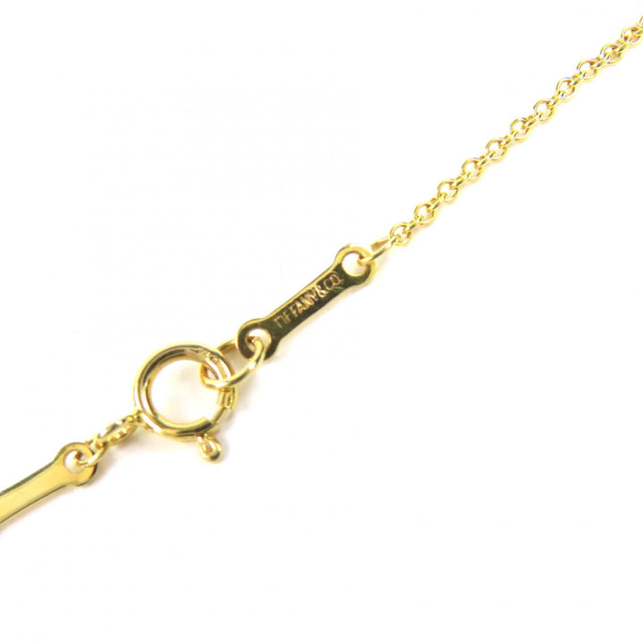 Excellent TIFFANY&Co. Necklace By the yard 3P Diamond 750(YG) 16.1"" gold 750