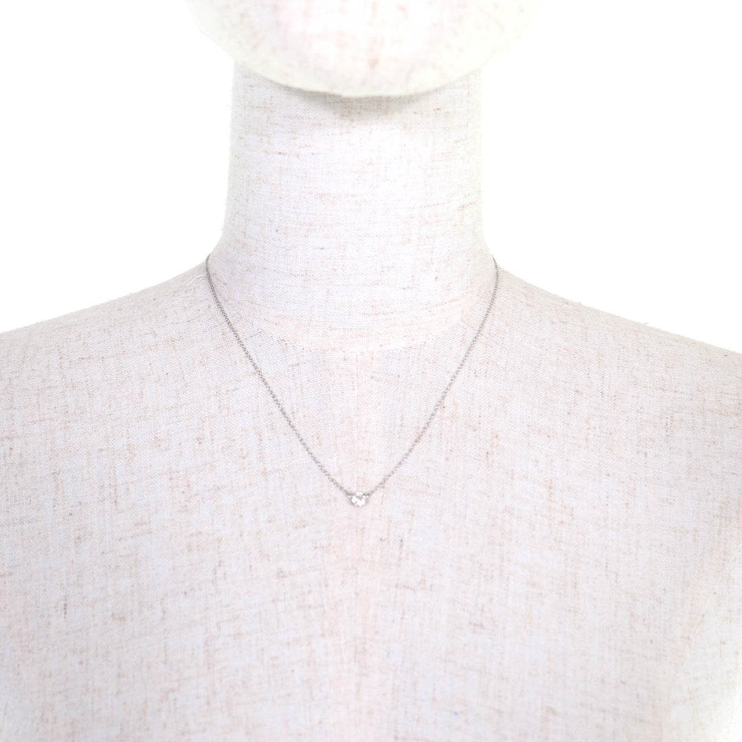 Excellent TIFFANY&Co. Necklace By the yard 1P Diamond 0.29ct 16.1
