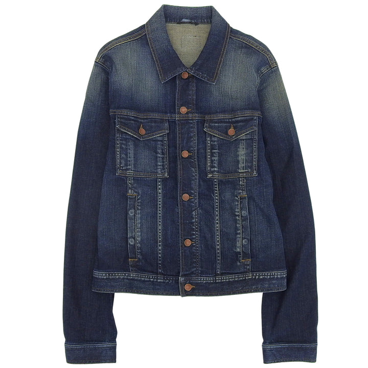 Excellent DOLCE&GABBANA Denim Jacket Indigo cotton mens 54