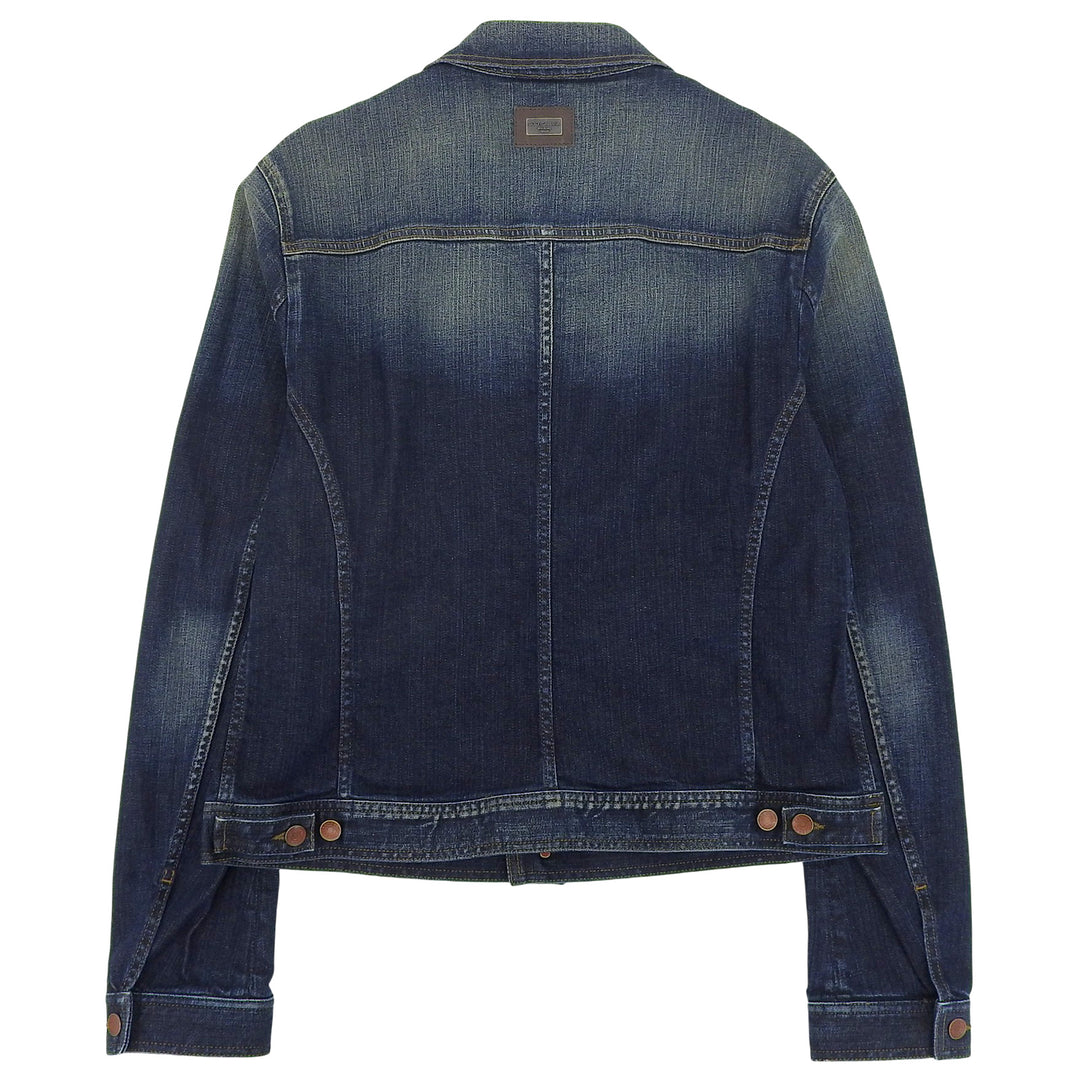 Excellent DOLCE&GABBANA Denim Jacket Indigo cotton mens 54