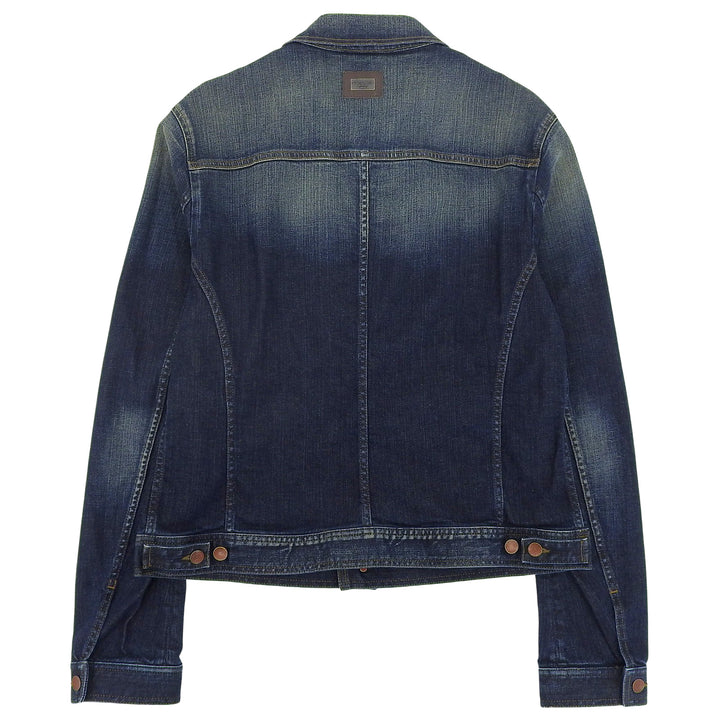 Excellent DOLCE&GABBANA Denim Jacket Indigo cotton mens 54