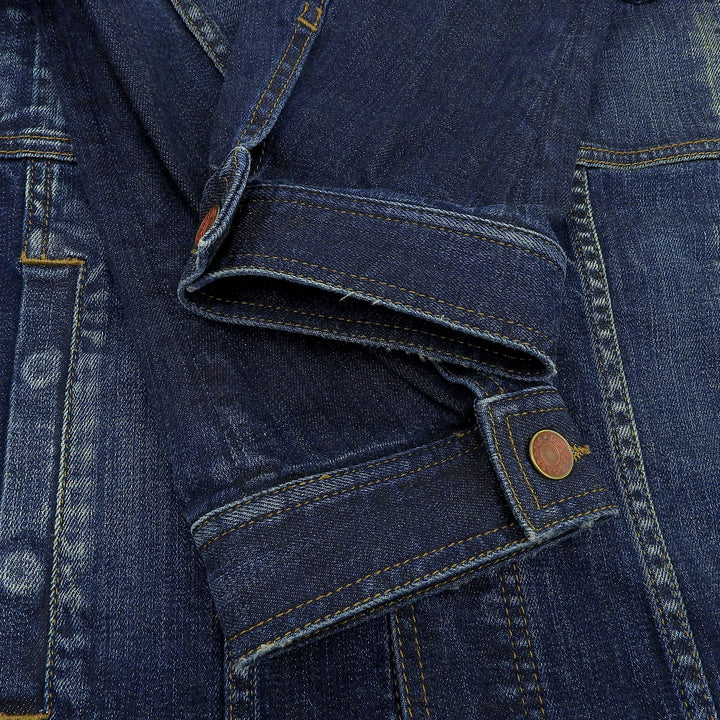 Excellent DOLCE&GABBANA Denim Jacket Indigo cotton mens 54