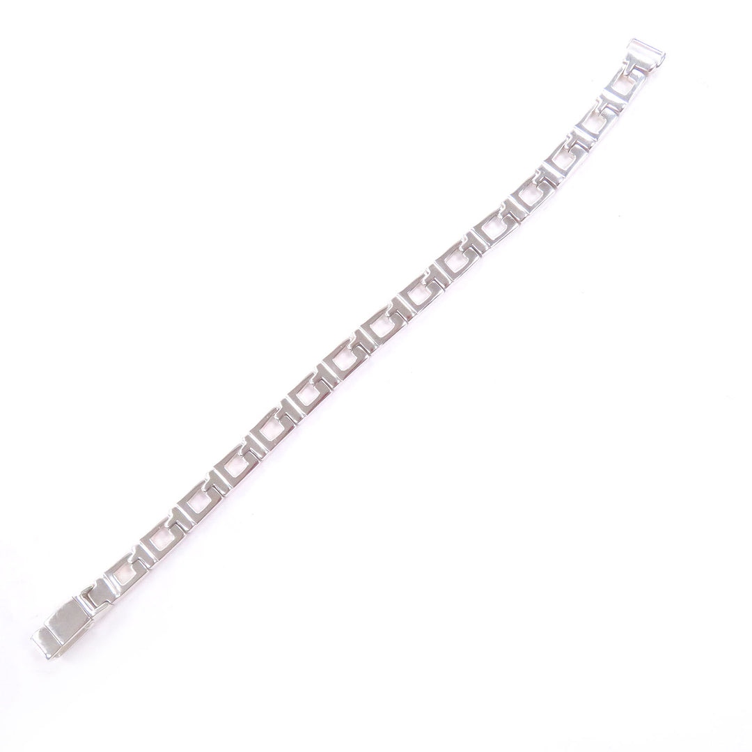 Great GUCCI bracelet G Logo Accessories Silver SV925 mens
