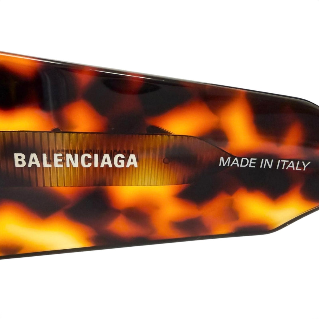 Very Good BALENCIAGA sunglasses Tortoiseshell Pattern Brown
