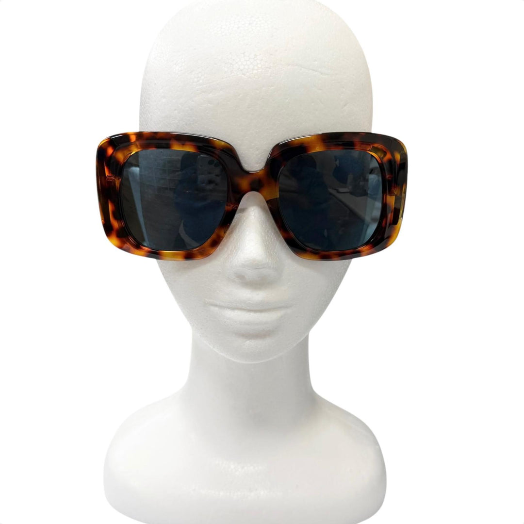 Very Good BALENCIAGA sunglasses Tortoiseshell Pattern Brown