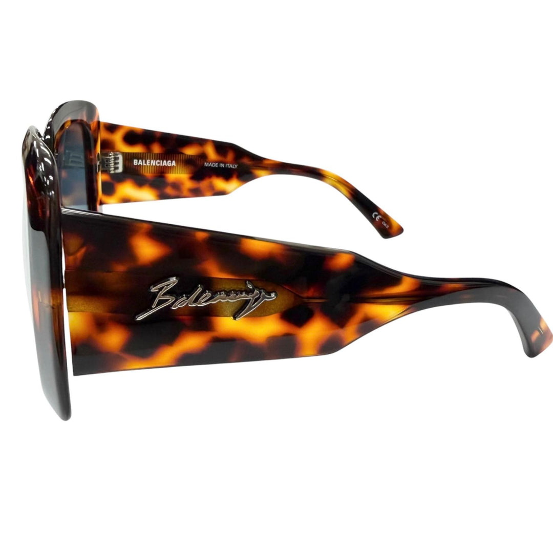 Very Good BALENCIAGA sunglasses Tortoiseshell Pattern Brown