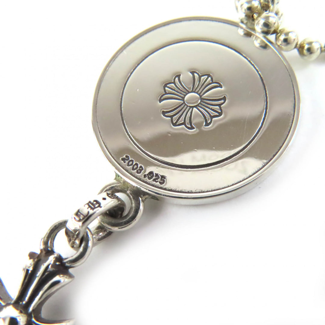 Excellent CHROME HEARTS Angel Medal Baby Fat Ball Chain Necklace 24 inches 925