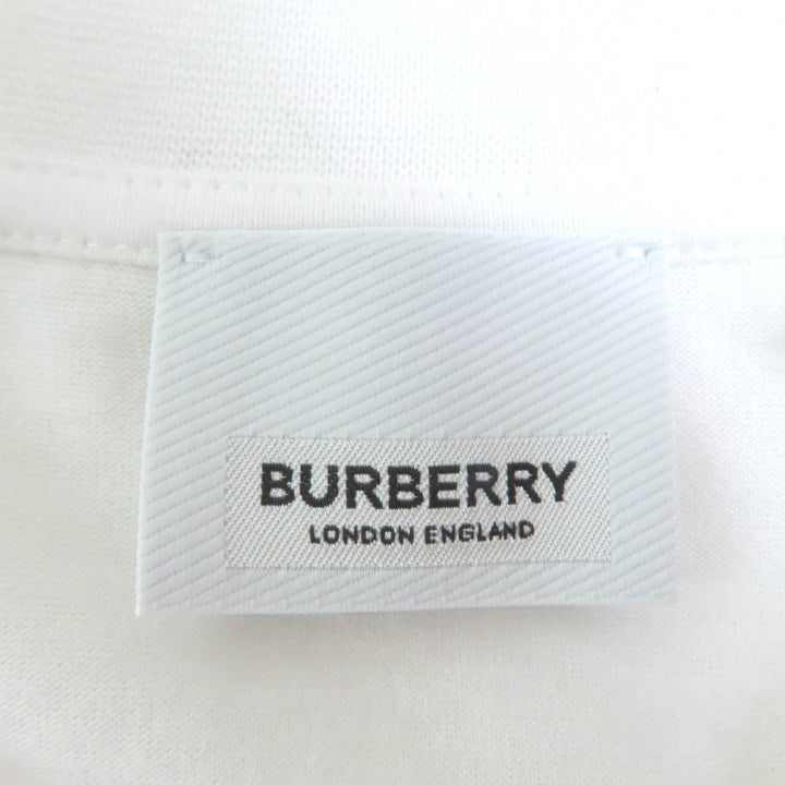 新品BURBERRY 半袖Tシャツ ホワイト コットン レディース XS 8064473