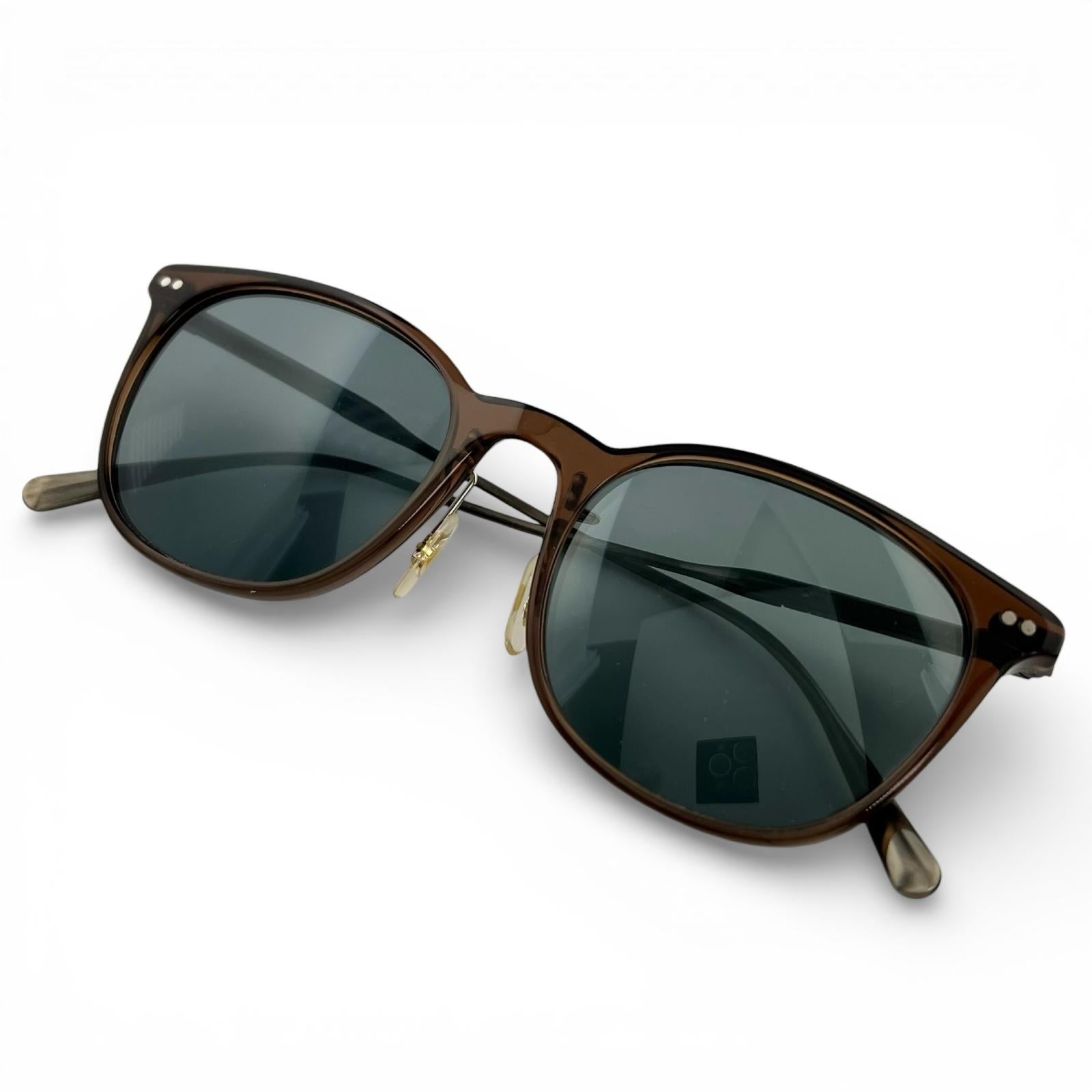 Great OLIVER PEOPLES BRUNELLO CUCINELLI sunglasses Clear brown
