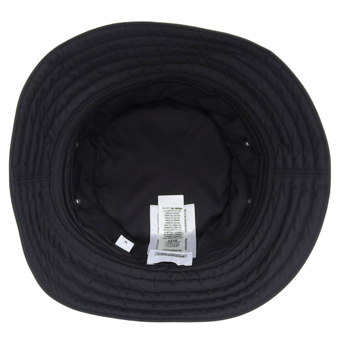 Excellent BURBERRY hat black Nylon Women M 8044081