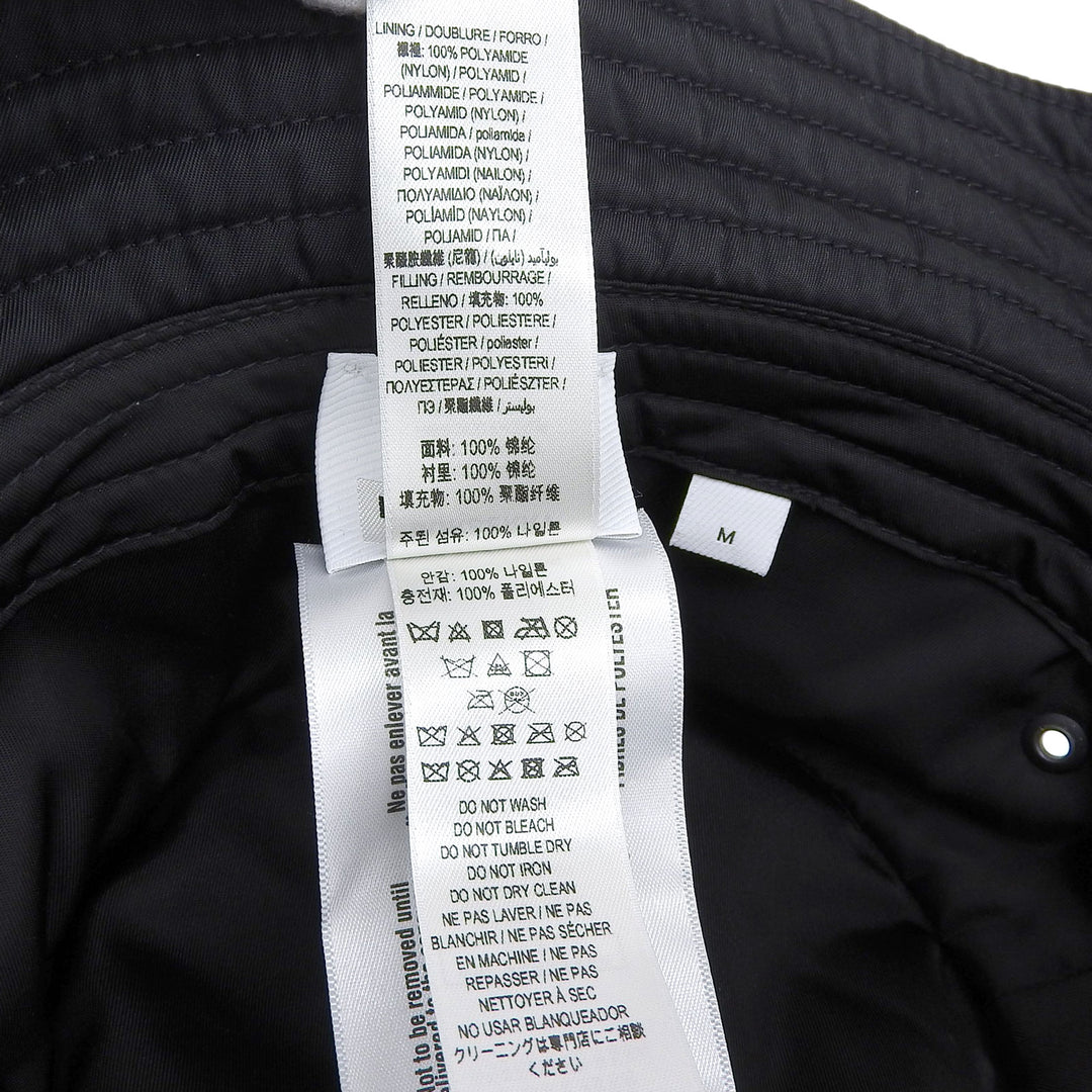Excellent BURBERRY hat black Nylon Women M 8044081