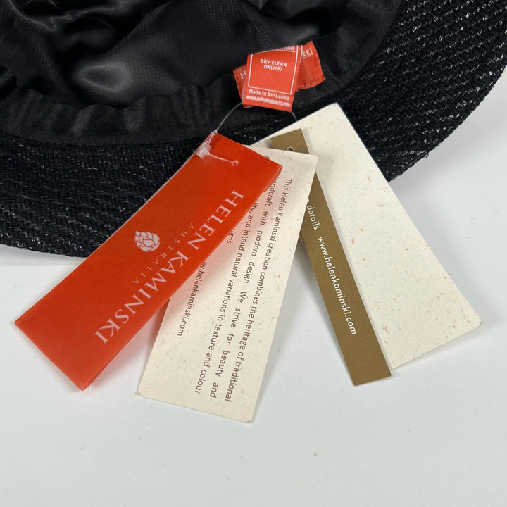 Excellent HELEN KAMINSKI hat ABBEY bucket black wool Women
