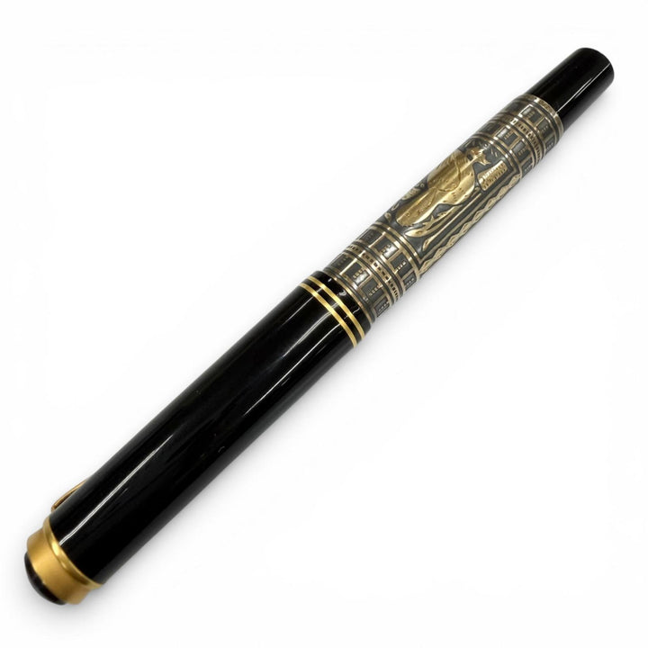 Great PERIKAN fountain pen Toledo black 18K mens M700