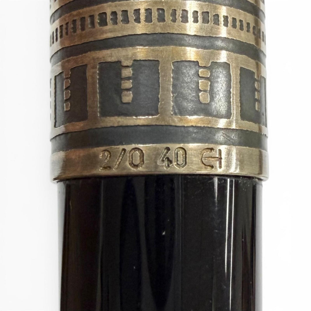 Great PERIKAN fountain pen Toledo black 18K mens M700