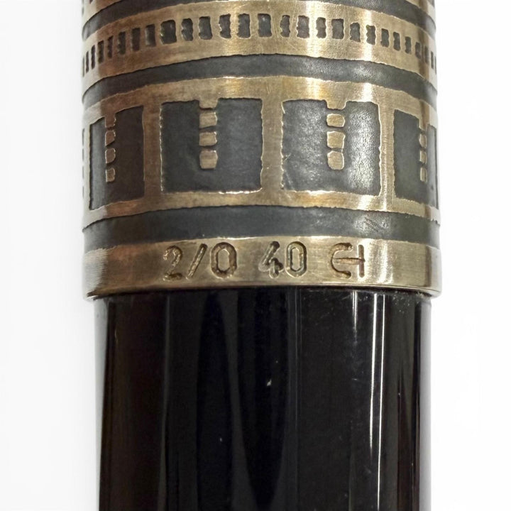 Great PERIKAN fountain pen Toledo black 18K mens M700