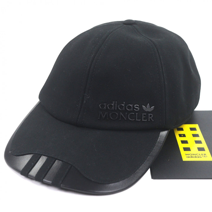 Pristine MONCLER GENIUS 3 adidas cap BASEBALL black cotton mens I209S3B00001