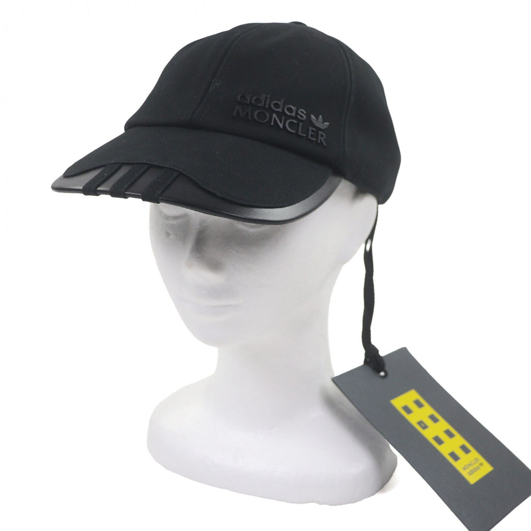 Pristine MONCLER GENIUS 3 adidas cap BASEBALL black cotton mens I209S3B00001