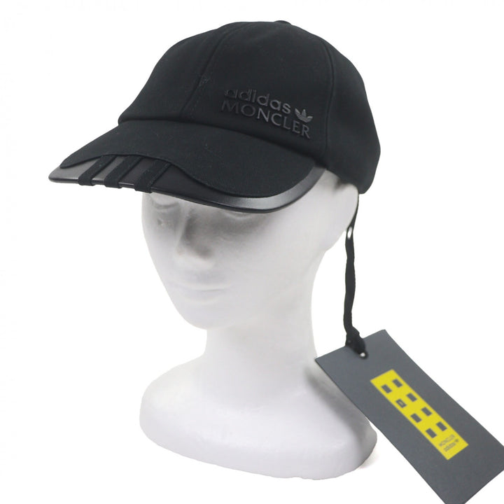 Pristine MONCLER GENIUS 3 adidas cap BASEBALL black cotton mens I209S3B00001